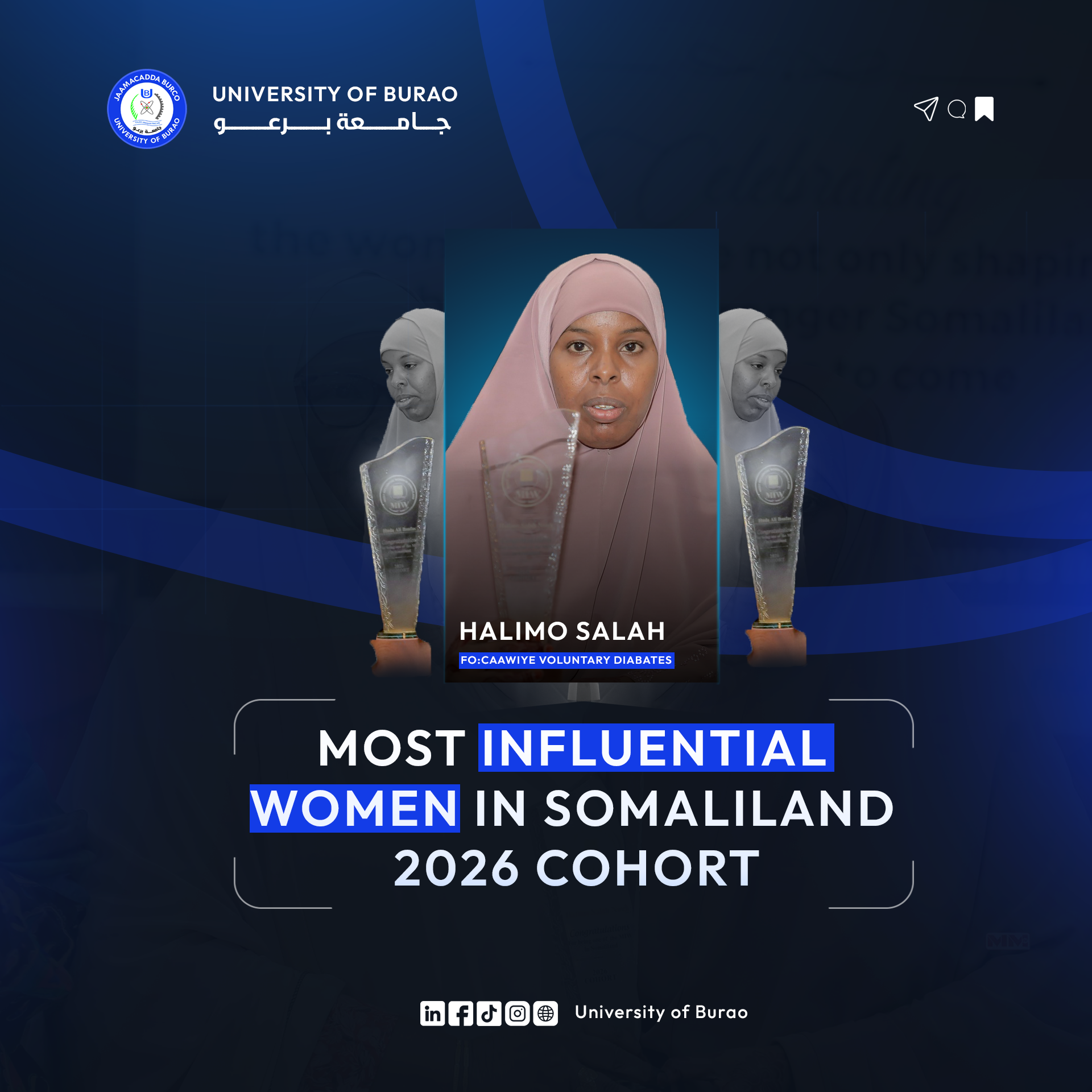 Drs Halimo Has Become One of the 30 Influential Women in Somaliland 2026