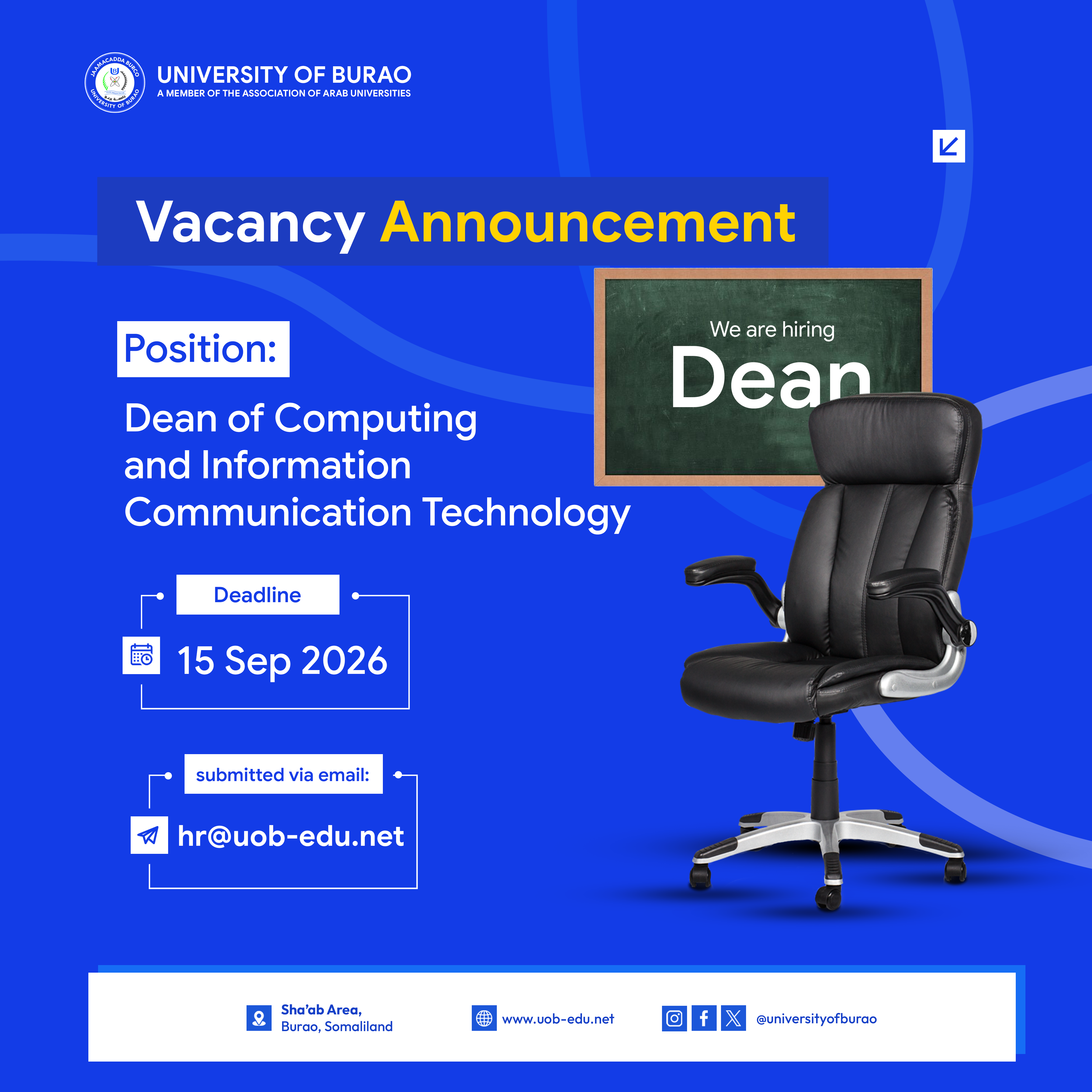 𝗩𝗔𝗖𝗔𝗡𝗖𝗬: 𝗗𝗘𝗔𝗡 – 𝗙𝗔𝗖𝗨𝗟𝗧𝗬 𝗢𝗙 𝗖𝗢𝗠𝗣𝗨𝗧𝗜𝗡𝗚 𝗔𝗡𝗗 𝗜𝗖𝗧